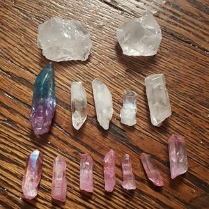 Quartz crystal bundle